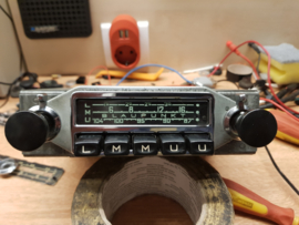 Blaupunkt FM/Bluetooth radio met TR de Luxe schermpje en druktoetsen