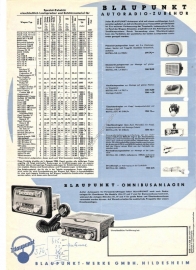 Blaupunkt 1958 Autoradio 