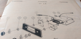 Einbauanleitung VW K70 Blaupunkt autoradio