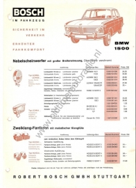 BMW 1500 Bosch im fahrzeug 