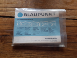 Köln Blaupunkt autoradio bedienungsanleitung manual