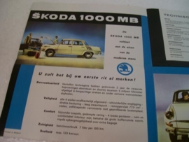 Autofolder Skoda 1000 MB (Motokov)