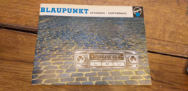 Blaupunkt 1963 autoradio prospekt folder o.a. Porsche 356