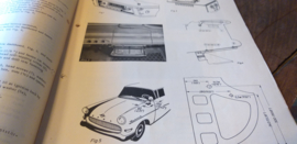 Einbauanleitung Opel Rekord Olympia 1958/1960 Blaupunkt autoradio Derby / Nixe