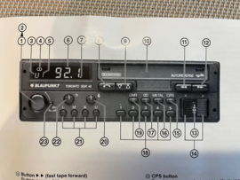 Toronto SQR 46 Blaupunkt RADIO CASSETTE INSTRUCTION MANUAL 1986