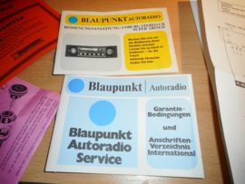 Coburg CR Super Arimat Blaupunkt Autoradio Bedienungsanleitung und Schaltplan