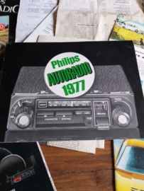 Philips 1977 autoradio folder / poster