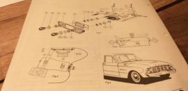 Einbauanleitung Ford Comet Falcon 1962 Blaupunkt autoradio