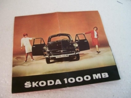 Autofolder Skoda 1000 MB (Motokov)