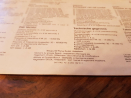 Bremen SQR 46 bedienungsanleitung manual gebruiksaanwijzing Blaupunkt radio