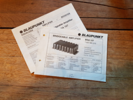 BSA 107 Bridgeable amplifier schaltbild / einbauanleitung