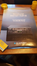 poster Blaupunkt autoradio Bremen dealer mancave Arbeitsplatz