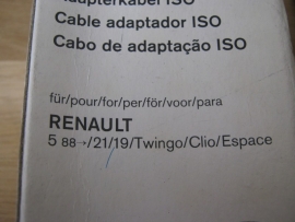 7 607 621 110  Blaupunkt adapterkabel ISO Renault