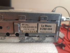 Opel Le Mans radio met frontje voor Opel Ascona Manta