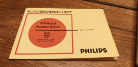 22 RN 311 sprint gebruiksaanwijzing  Philips autoradio