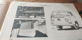 Einbauanleitung VW Transporter T2 Blaupunkt autoradio 1968