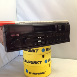 Philips DC 644 radio cassette met gebruiksaanwijzing