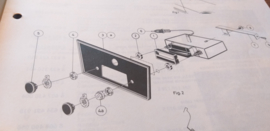 einbauanleitung / installation instructions Fiat 124 spezial 1973