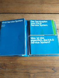 VW V.A.G service map Golf 1979