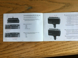 Berlin 8000 super arimat Blaupunkt Oldtimer Radio Anleitung Vintage Car Radio Instruction