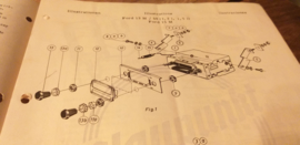 Einbauanleitung Ford  12 M 1961 Blaupunkt autoradio