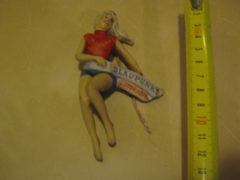 Blaupunkt pin-up sleutelhanger