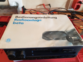 VW BETA  Radio Autoradio code card bedienungsanleitung special Pink Floyd edition