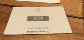 Mercedes-Benz Radio Audio 10/30 Bedienungsanleitung