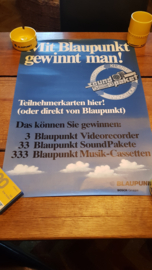 poster Blaupunkt autoradio dealer mancave Arbeitsplatz