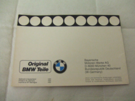 BMW Bavaria CR/VF Service Pass / Bedienungsanleitung manual 4/81.