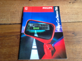 Philips 1986 autoradio folder o.a DC 954 en DC085