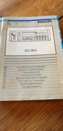 DC 954 gebruiksaanwijzing manual Philips  autoradio