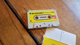 Blaupunkt cassette  C-60 (geel)