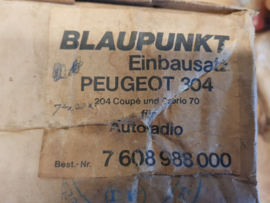 radio einbausatz Peugeot 304 , 204 1970 Coupe Cabriolet Blaupunkt autoradio