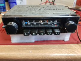 Blaupunkt Frankfurt FM Radio met zwart/chrome frontje