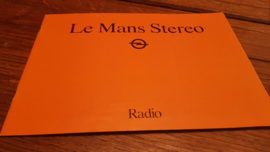 Opel Autoradio Le Mans  Radio Bedienungsanleitung