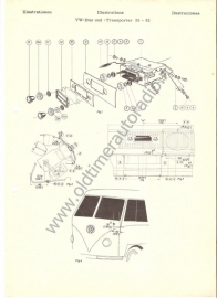 Radio inbouw VW T1 55-62