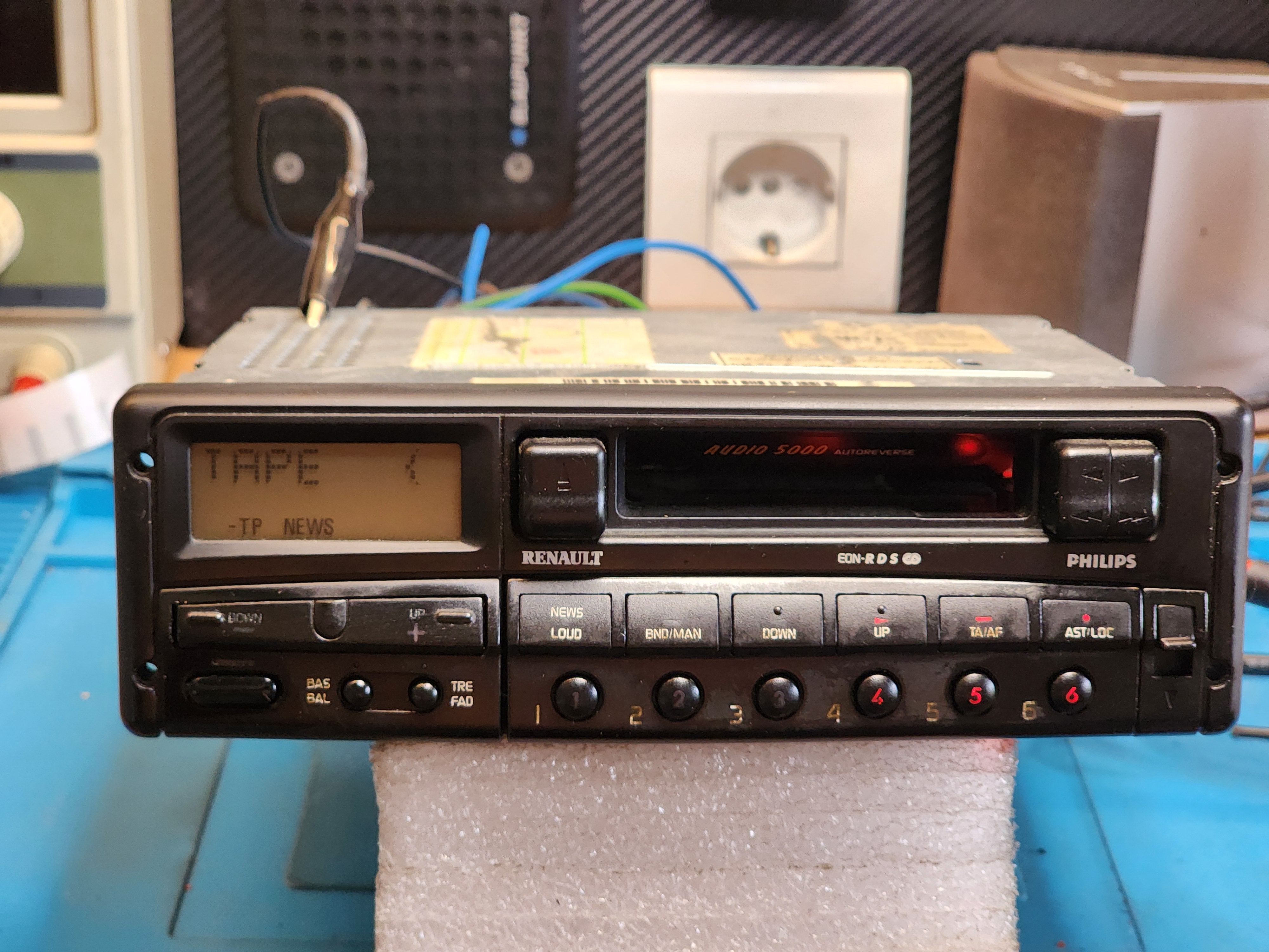 Renault audio 5000 radio Philips DC 509 d