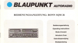 Bonn SQM 26 bedienungsanleitung + schema