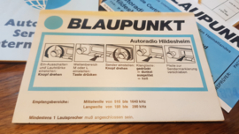 Hildesheim bedienungsanleitung Blaupunkt autoradio