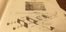 Einbauanleitung Ford  Taunus Cortina 1972 Blaupunkt autoradio