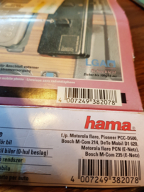 Hama mobilsafe KFZ-halterungsystem , motorola , pioneer pcc-d500 . Bosch M-com