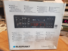 Blaupunkt RCC 45  Lübeck  radio zo goed als nieuw OVP