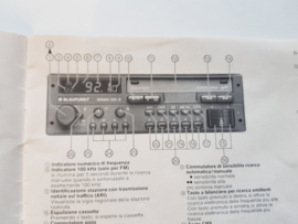 Bremen SQR 45 BLAUPUNKT bedienungsanleitung / manual autoradio