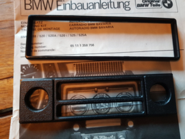 BMW Bavaria  autoradio einbausatz 518 520 i 525