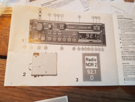 Coburg SQR 49 Blaupunkt autoradio gebruiksaanwijzing