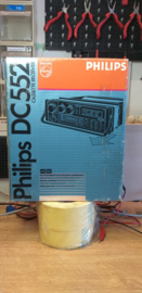 Philips DC 552 radio in "nieuwstaat" in originele verpakking