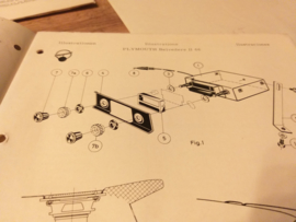 Einbauanleitung Plymouth 1966  Belvedere Blaupunkt autoradio