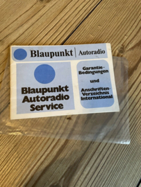 Köln Blaupunkt Stereo Super Arimat Unterlagen Oldtimer Porsche  gebruiksaanwijzing autoradio.