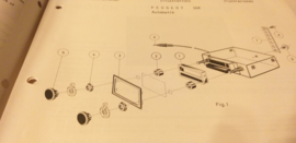 Einbauanleitung Peugeot 504  1970 Automatic Blaupunkt autoradio